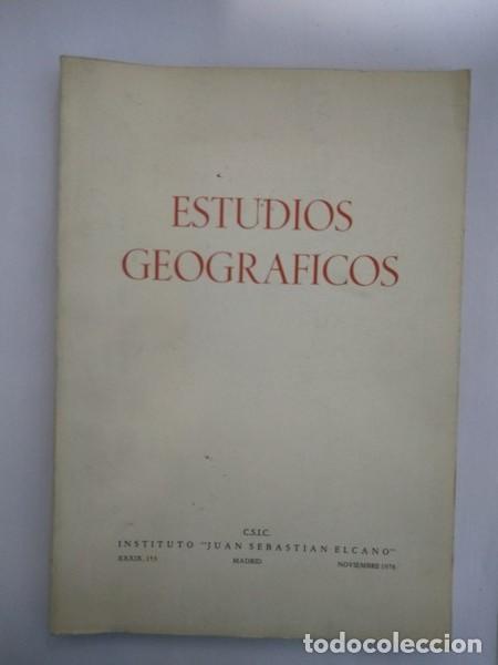 Libros de segunda mano: Estudios geograficos - Foto 1