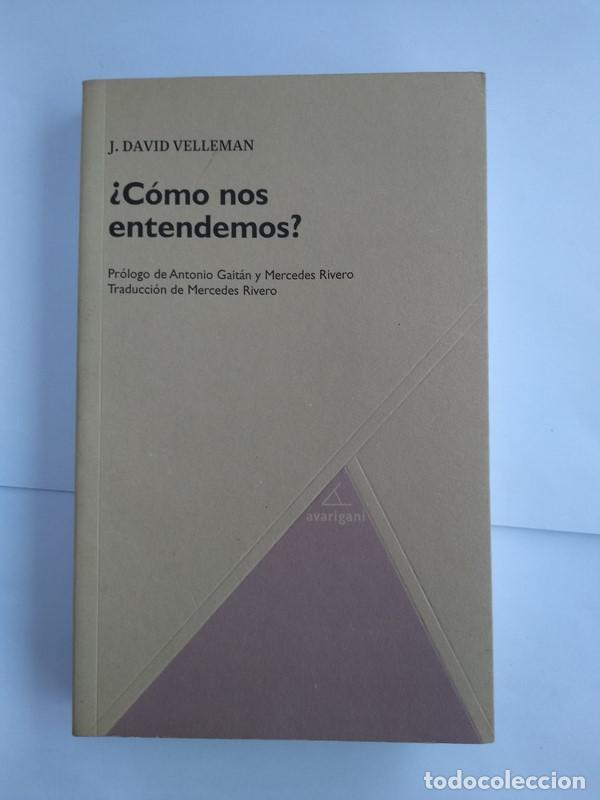 Libros de segunda mano: &iquest;Como nos entendemos? - J. David Velleman - Foto 1