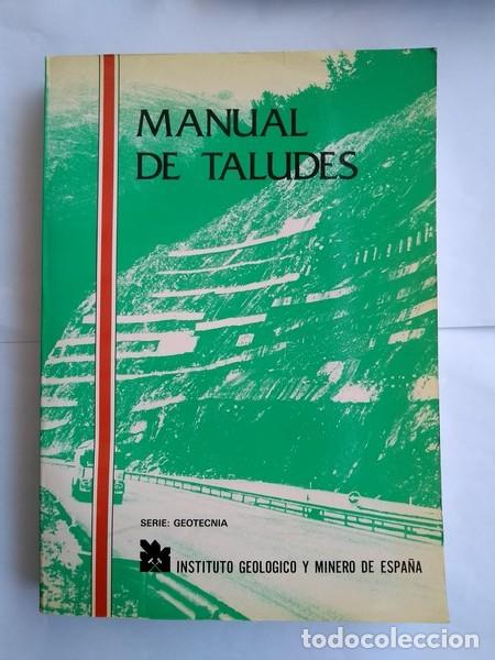 Libros de segunda mano: Manual de Taludes - Foto 1