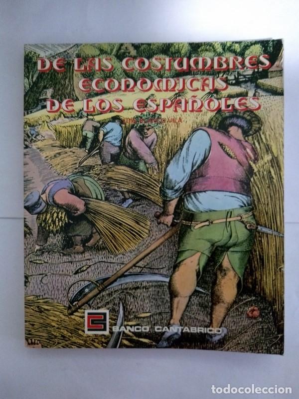 Libros de segunda mano: De las Costumbres Economicas de los Espa&ntilde;oles - Luis Blanco Vila - Foto 1