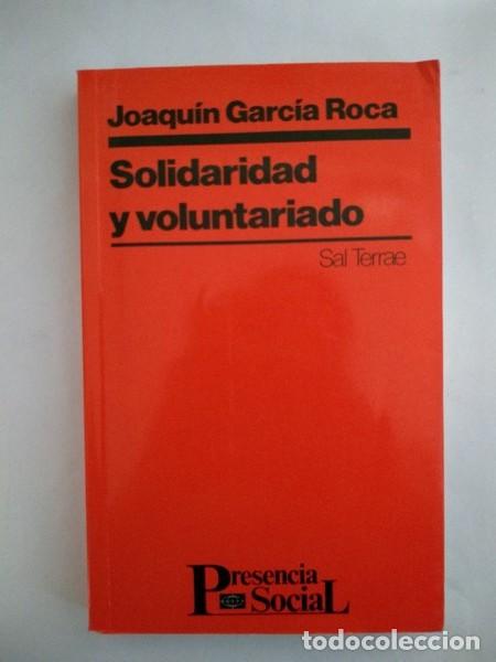 Libros de segunda mano: Solidaridad y voluntariado - Joaquin Garcia Roca - Foto 1