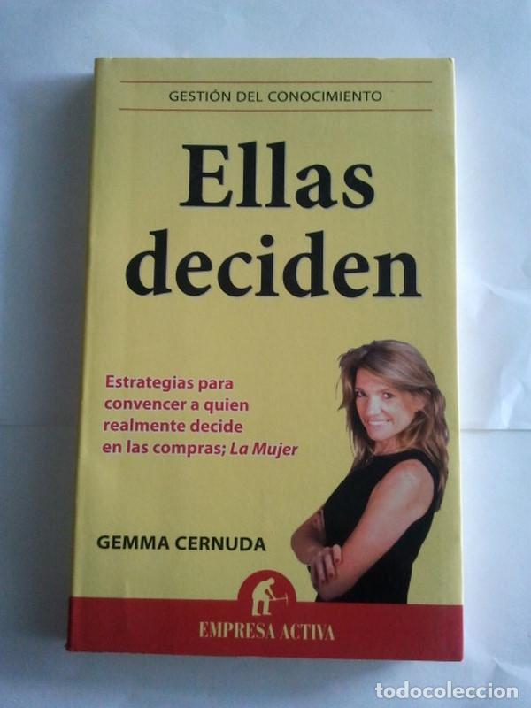 Libros de segunda mano: Ellas deciden - Gema Cernuda - Foto 1