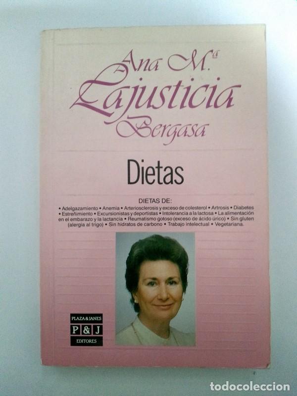 Libros de segunda mano: Dietas - Ana M.&ordf; Lajusticia Bergasa - Foto 1