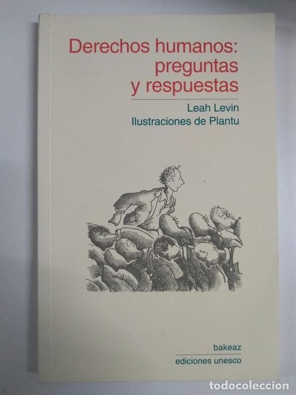 Libros de segunda mano: Derecho humanos: preguntas y respuestas - Leah Levin - Foto 1