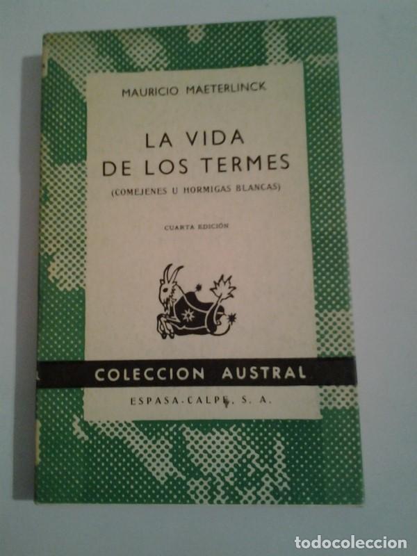Libros de segunda mano: La vida de los Termes - Mauricio Maeterlinck - Foto 1