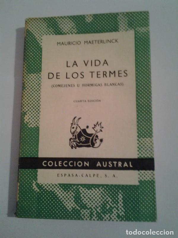 Libros de segunda mano: La vida de los Termes - Mauricio Maeterlinck - Foto 1