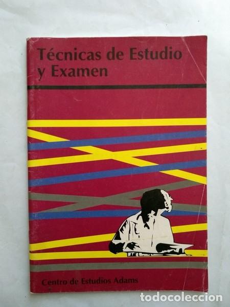 Libros de segunda mano: Tecnicas de Estudio y Examen - Foto 1