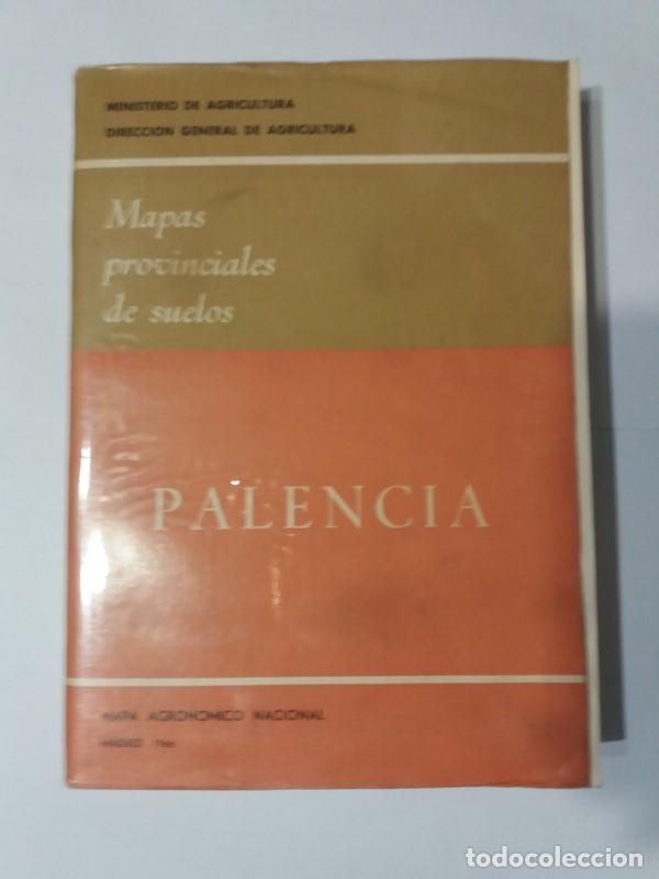 Libros de segunda mano: Mapas provinciales de suelos. Palencia - Foto 1