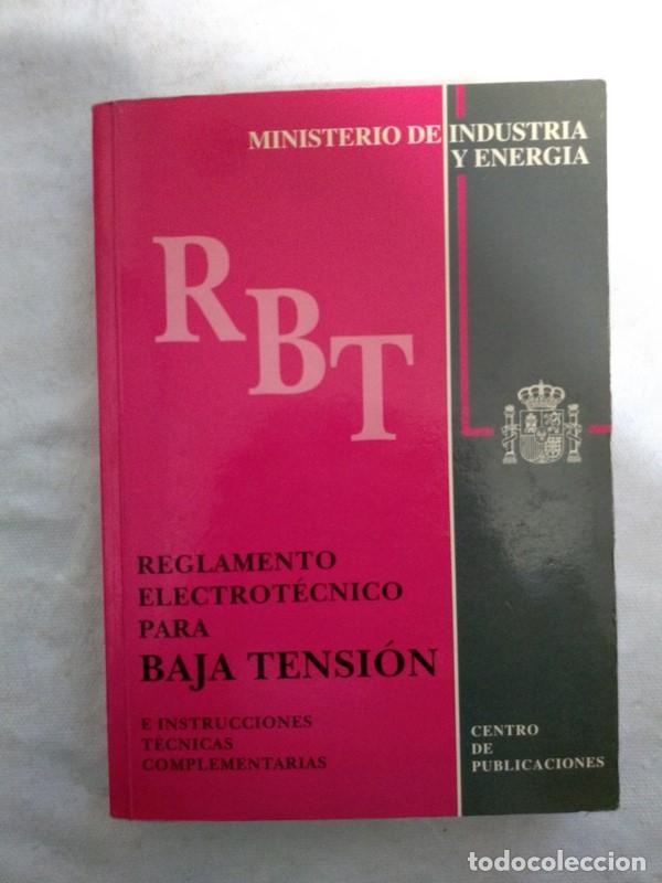 Libros de segunda mano: Reglamento electrotecnico para baja tension - Foto 1