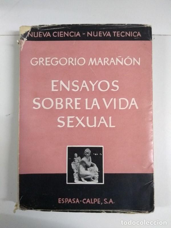 Libros de segunda mano: Ensayo sobre la vida sexual - Gregorio Mara&ntilde;&oacute;n - Foto 1