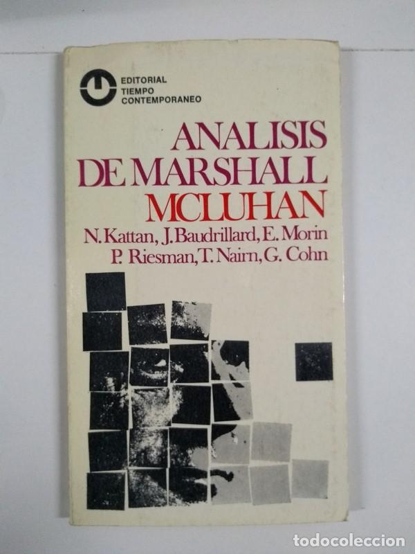 Libros de segunda mano: An&aacute;lisis de Marshall Mcluhan - N. Kattan y otros - Foto 1