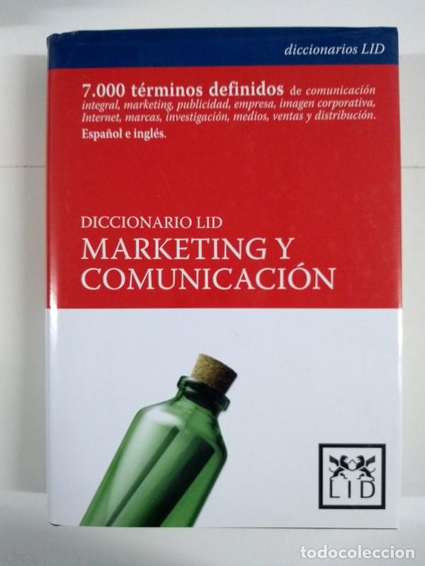 Libros de segunda mano: Diccionario Lid. Marketing y Comunicaci&oacute;n - VV. AA - Foto 1