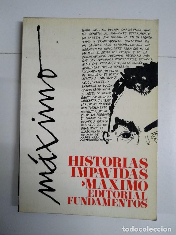 Libros de segunda mano: Historias impavidas - Maximo - Foto 1