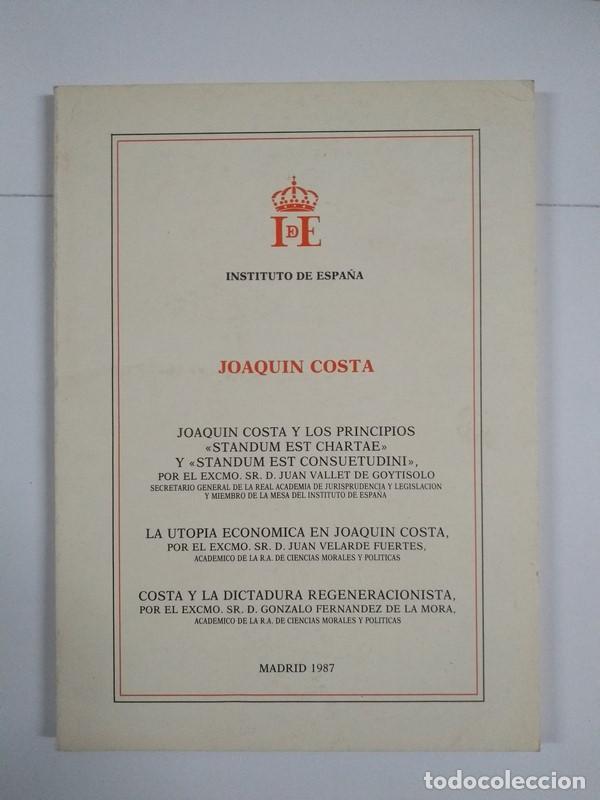 Libros de segunda mano: Joaqu&iacute;n Costa - Foto 1
