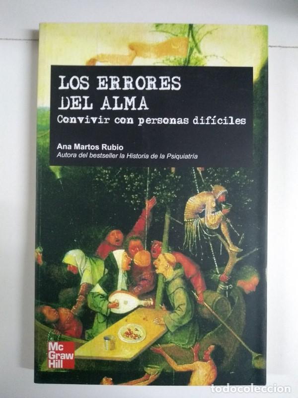 Libros de segunda mano: Los errores del alma - Ana Martos Rubio - Foto 1