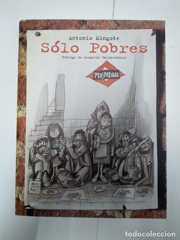 Libros de segunda mano: S&oacute;lo pobres - Antonio Mingote - Foto 1