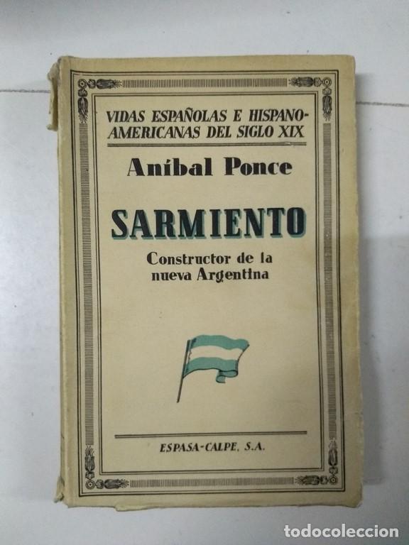 Libros de segunda mano: Sarmiento - An&iacute;bal Ponce - Foto 1