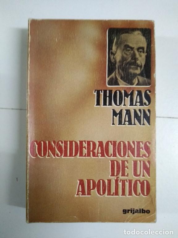 Libros de segunda mano: Consideraciones de un apol&iacute;tico - Thomas Mann - Foto 1