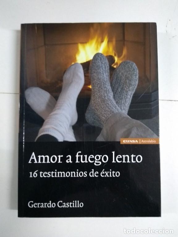 Libros de segunda mano: Amor a fuego lento - Gerardo Castillo - Foto 1