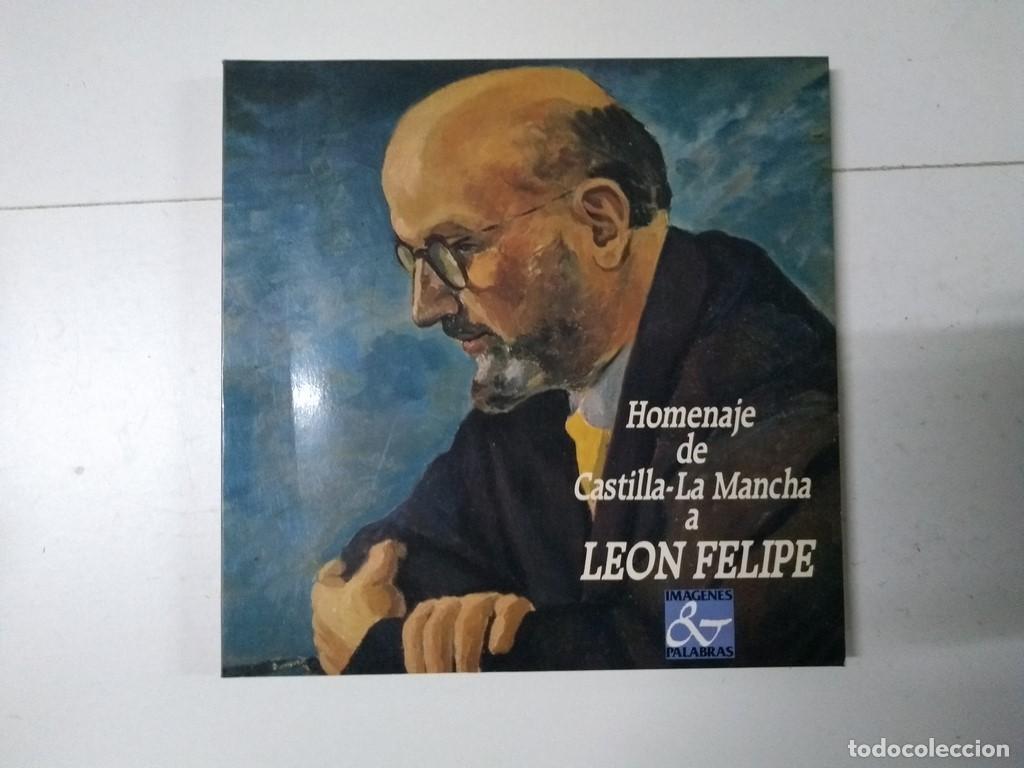 Libros de segunda mano: Homenaje de Castilla-La Mancha a Le&oacute;n Felipe - Foto 1