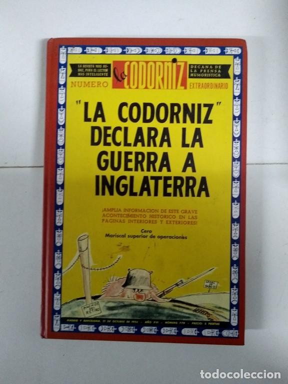 Libros de segunda mano: &ldquo;La codorniz&rdquo; declara la guerra a Inglaterra - Foto 1