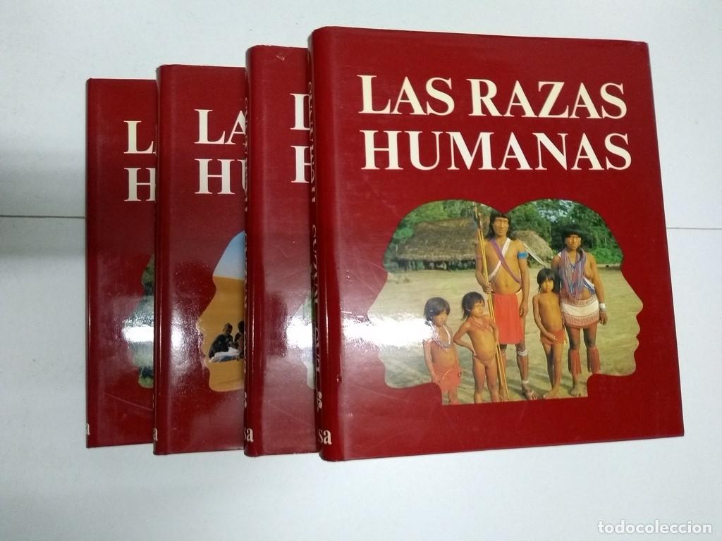 Libros de segunda mano: Las Razas Humanas, 4 tomos - Foto 1