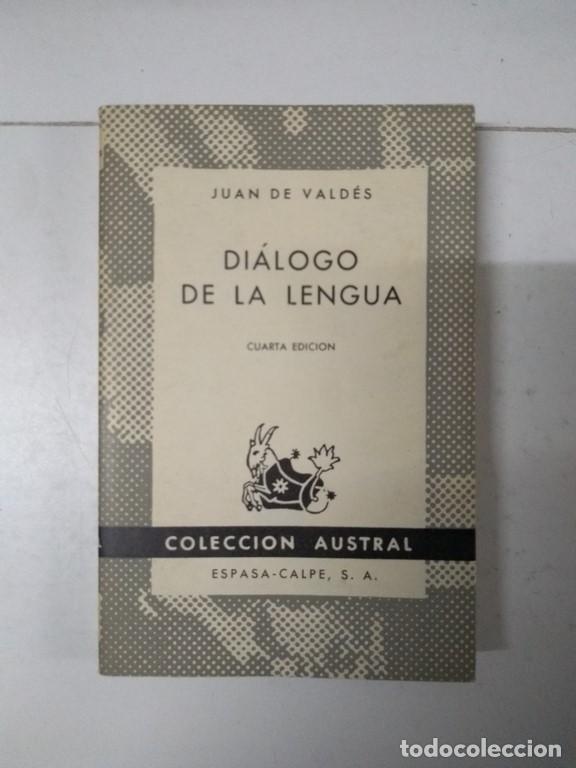 Libros de segunda mano: Di&aacute;logo de una lengua - Juan de Vald&eacute;s - Foto 1