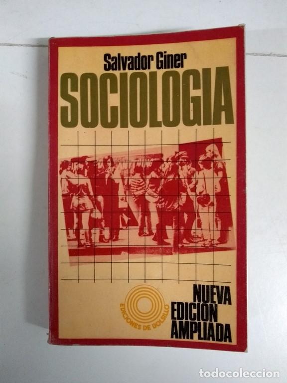 Libros de segunda mano: Sociolog&iacute;a - Salvador Giner - Foto 1