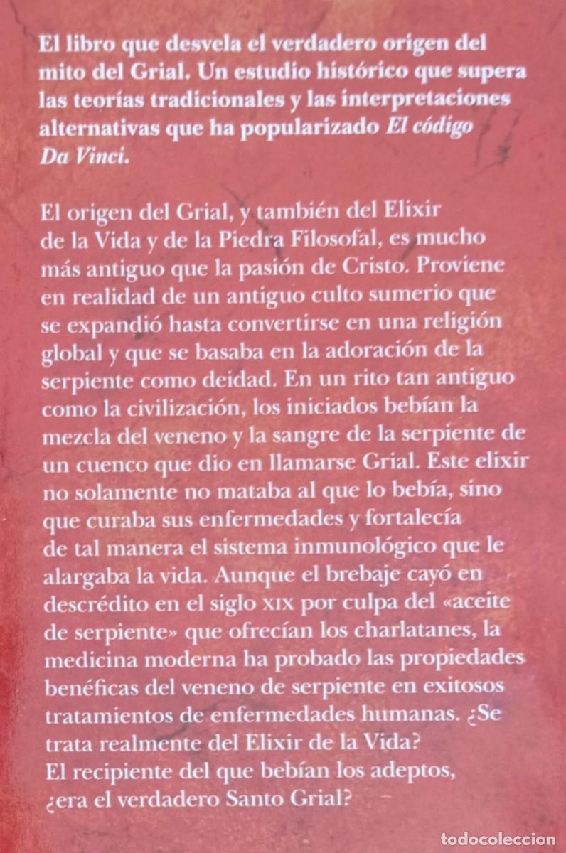 Libros de segunda mano: EL GRIAL Y LA SERPIENTE - PHILIP GARDINER - Foto 2