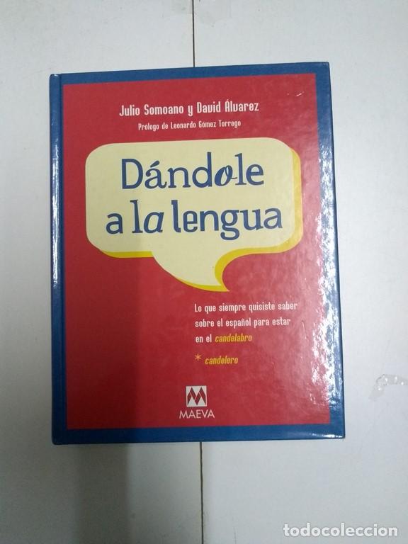 Libros de segunda mano: D&aacute;ndole a la lengua - Julio Somoano y David &Aacute;lvarez - Foto 1