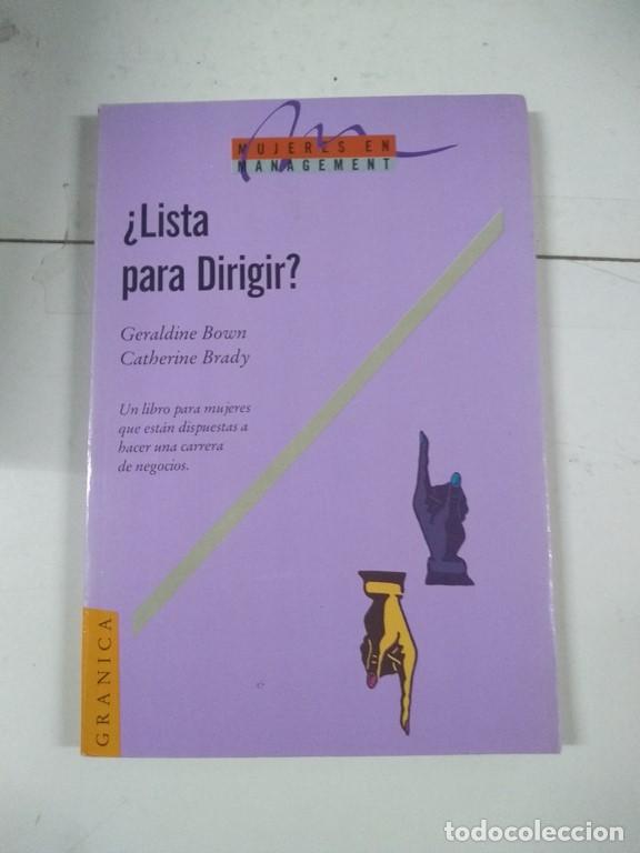 Libros de segunda mano: &iquest;Lista para Dirigir? - Geraldine Bown y Catherine Brady - Foto 1