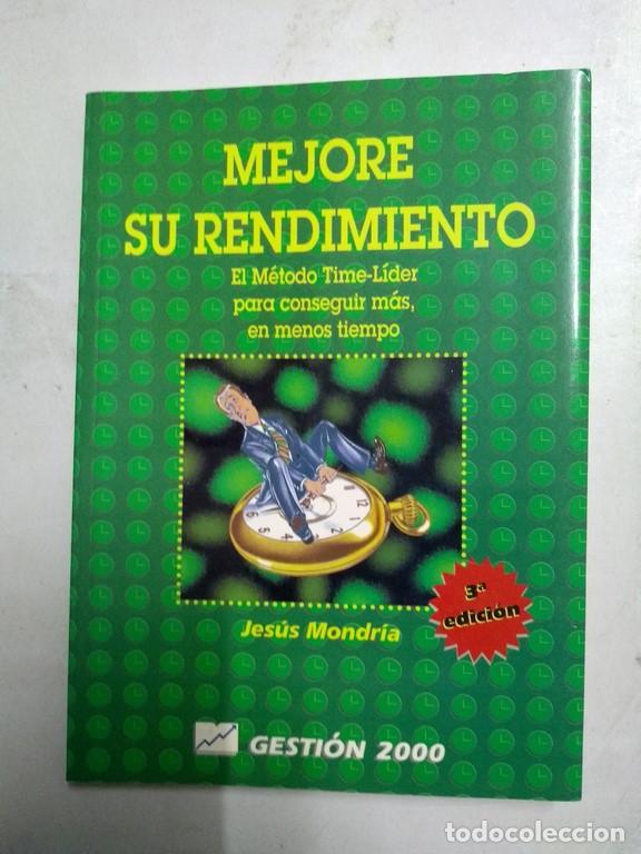 Libros de segunda mano: Mejore su rendimiento - Jes&uacute;s Mondr&iacute;a - Foto 1