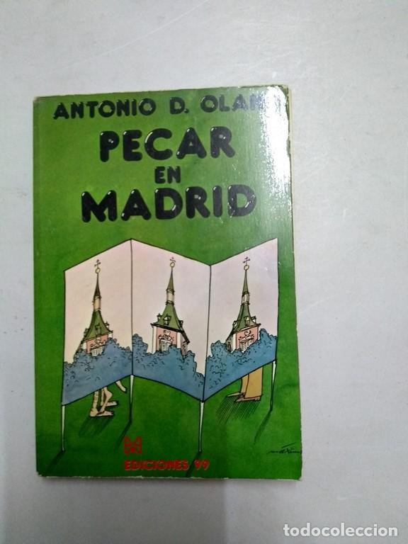 Libros de segunda mano: Pecar en Madrid - Antonio D. Olano - Foto 1