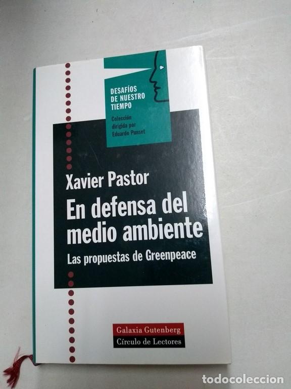 Libros de segunda mano: En defensa del medio ambiente - Xavier Pastor - Foto 1
