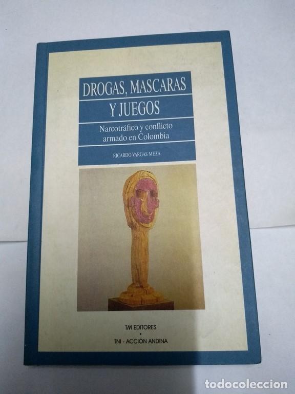 Libros de segunda mano: Drogas, Mascaras y juegos - Ricardo Vargas Meza - Foto 1