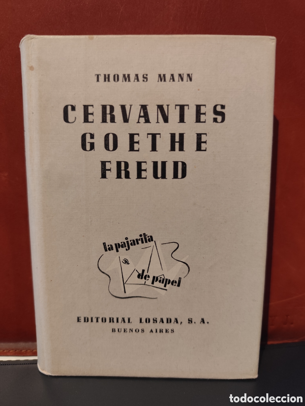 Libros de segunda mano: Cervantes Goethe Freud. Thomas Mann - Foto 1