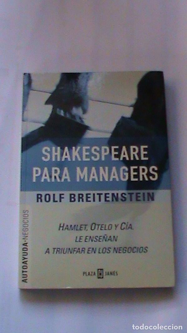 Libros de segunda mano: Shakespeare para managers - Rolf Breitenstein - Foto 1