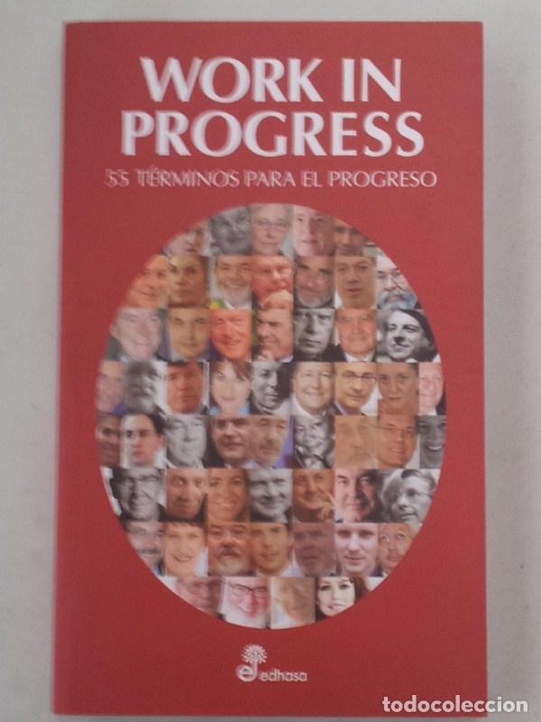 Libros de segunda mano: Work in progress. 55 t&eacute;rminos para el progreso - VV.AA. - Foto 1