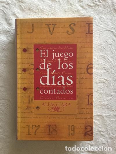 Libros de segunda mano: El juego de los d&iacute;as contados - Foto 1