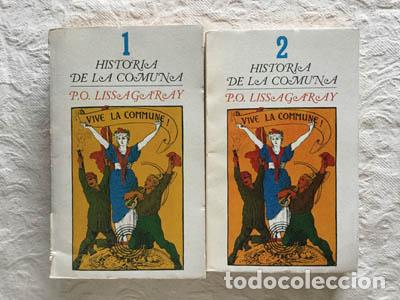 Libros de segunda mano: Historia de la comuna (2 tomos) - H. Prosper/Oliver Lissagaray - Foto 1