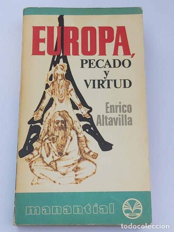Libros de segunda mano: Europa, pecado y virtud - Enrico Altavilla - Foto 1