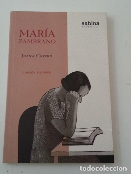 Libros de segunda mano: Mar&iacute;a Zambrano - Juana Castro - Foto 1