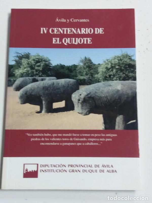 Libros de segunda mano: &Aacute;vila y Cervantes IV Centenario de El Quijote