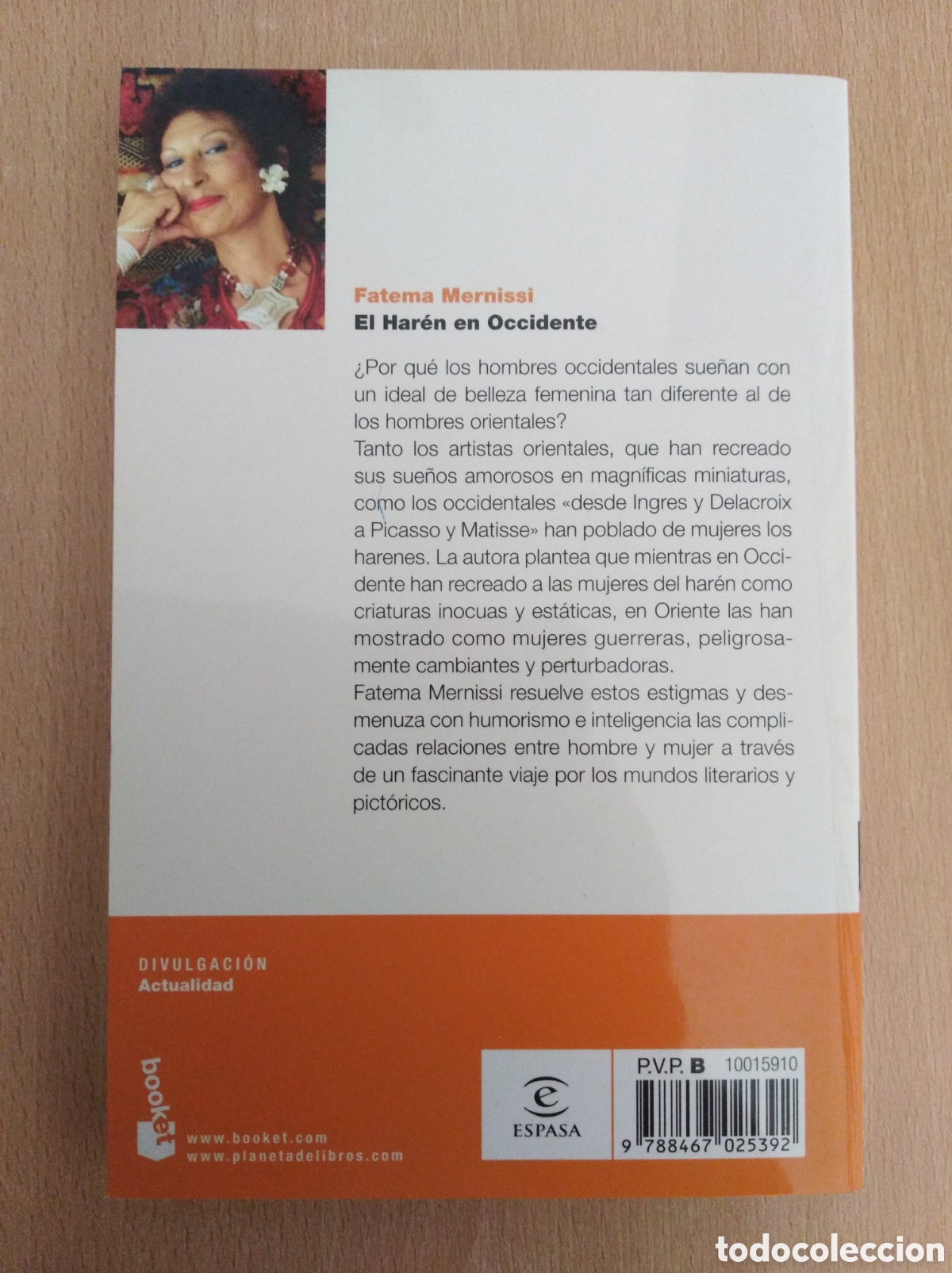 Libros de segunda mano: EL HAR&Eacute;N EN OCCIDENTE. Fatema Mernissi - Foto 2