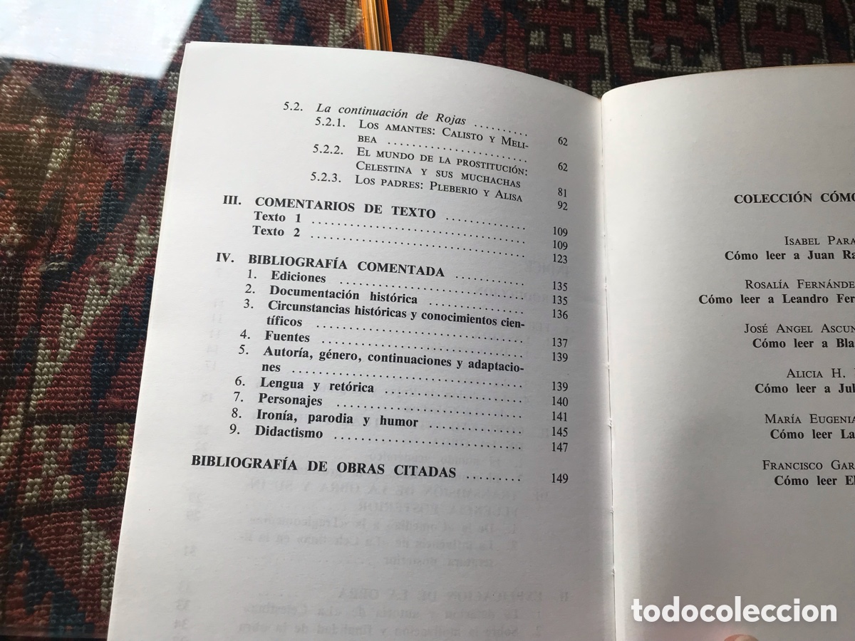 Libros de segunda mano: C&oacute;mo leer la Celestina. M&ordf; Eugenia Lacarra. J&uacute;car - Foto 6