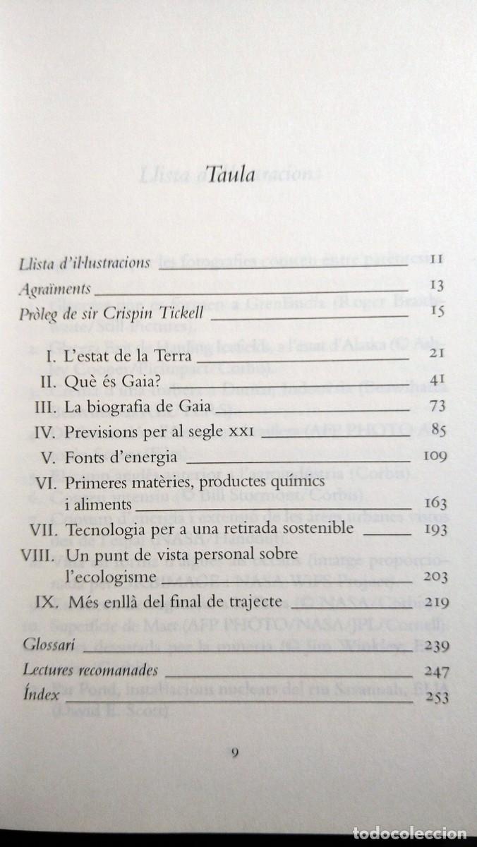 Libros de segunda mano: LA VENJAN&Ccedil;A DE LA TERRA - JAMES LOVELOCK - Foto 5