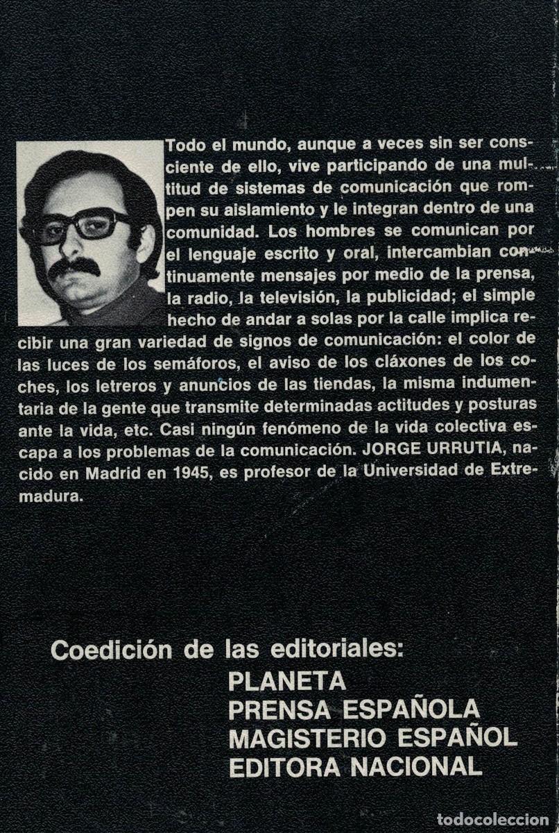 Libros de segunda mano: Jorge Urrutia, Sistemas de comunicaci&oacute;n - Foto 2