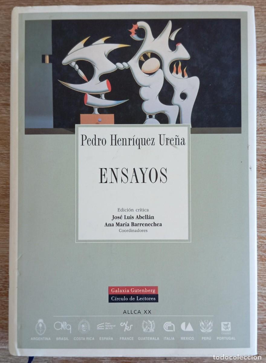 Libros de segunda mano: ENSAYOS - PEDRO HENRIQUEZ URE&Ntilde;A - Foto 1
