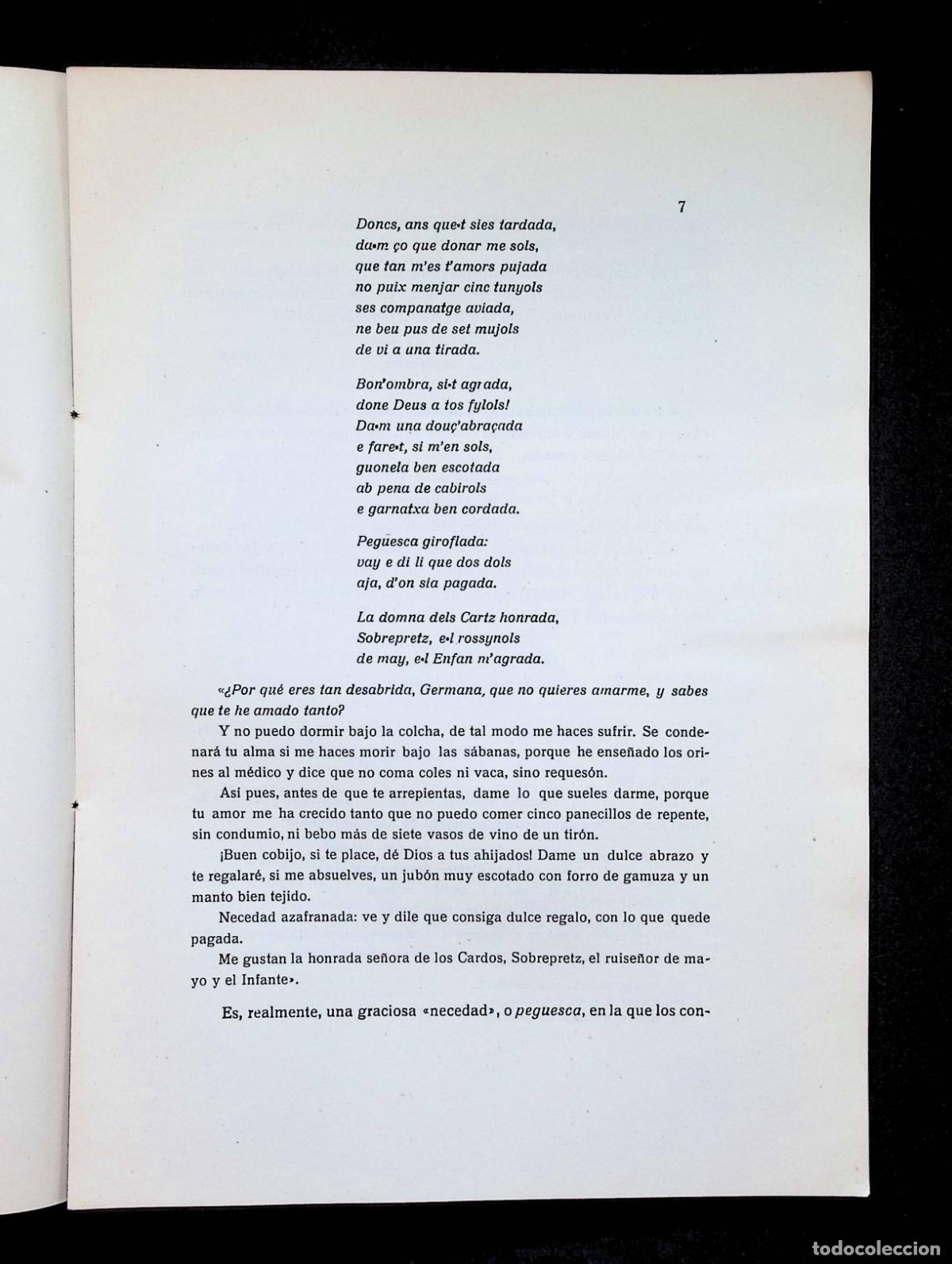 Libros de segunda mano: ASPECTOS DE LA L&Iacute;RICA DE CERVER&Iacute; DE GIRONA. - RIQUER, Mart&iacute;n de. - Foto 3
