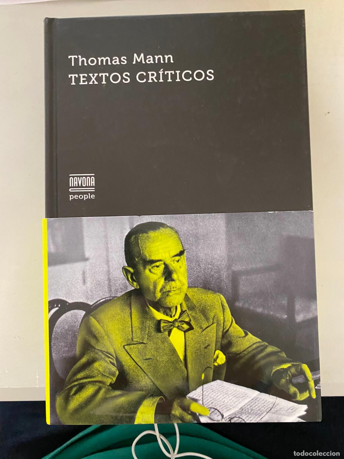 Libros de segunda mano: TEXTOS CRITICOS - MANN,THOMAS - Foto 1